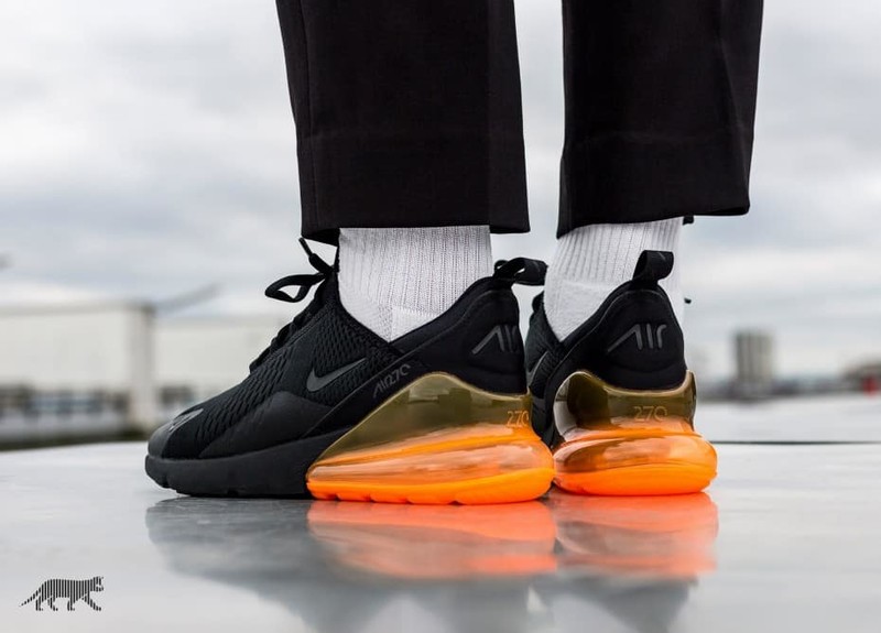 Nike air max 270 orange mens hotsell